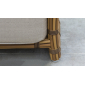 Кресло плетеное с банкеткой Skyline Design Villa алюминий, искусственный ротанг, sunbrella натуральный, бежевый Фото 5