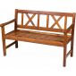 Скамейка деревянная двухместная Azzura Onsala сосна капучино Фото 1