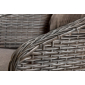 Комплект плетеной мебели Azzura Neva Garden  алюминий, веревка серый Фото 4