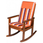 Кресло-качалка деревянное Azzura Regina сосна капучино Фото 3