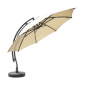Зонт профессиональный BraFab Easy Sun алюминий, олефин антрацит, бежево-коричневый Фото 2