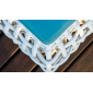 Банкетка плетеная с подушкой Skyline Design Dynasty алюминий, искусственный ротанг, sunbrella белый, бежевый Фото 12