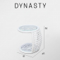 Столик плетеный со стеклом для лежака Skyline Design Dynasty алюминий, искусственный ротанг, закаленное стекло серый Фото 3