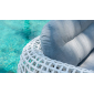 Диван плетеный с подушками Skyline Design Dynasty алюминий, искусственный ротанг, sunbrella белый, бежевый Фото 6