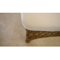 Банкетка плетеная с подушкой Skyline Design Journey алюминий, искусственный ротанг, sunbrella бежевый Фото 14