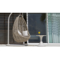 Кресло подвесное плетеное с подушками Skyline Design Journey алюминий, искусственный ротанг, sunbrella бежевый Фото 10