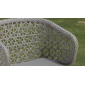 Кресло плетеное с подушкой Skyline Design Journey алюминий, искусственный ротанг, sunbrella бежевый Фото 8