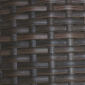 Столик плетеный для лежака Skyline Design Sophie алюминий, искусственный ротанг мокка Фото 5