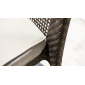 Стул плетеный с подушкой Skyline Design Madison алюминий, искусственный ротанг, sunbrella бронзовый, бежевый Фото 7