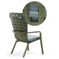 Подушка для кресла Nardi Folio акрил зеленый Фото 17