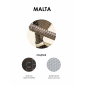 Диван плетеный двухместный с подушками Skyline Design Malta алюминий, искусственный ротанг, sunbrella белый, бежевый Фото 2