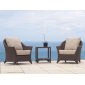 Комплект плетеной мебели Skyline Design Malta алюминий, искусственный ротанг, sunbrella мокка, бежевый Фото 1