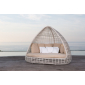 Лаунж-диван плетеный Skyline Design Shade алюминий, искусственный ротанг, sunbrella белый, бежевый Фото 10