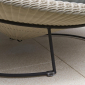 Лаунж-кресло плетеное с подушками Skyline Design Luna алюминий, искусственный ротанг, sunbrella белый, бежевый Фото 7