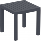 Столик пластиковый для лежака Siesta Contract Ocean Side Table пластик темно-серый Фото 1