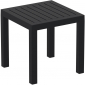 Столик пластиковый для лежака Siesta Contract Ocean Side Table пластик черный Фото 1