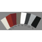 Зонт профессиональный двухкупольный Scolaro Alu Double Starwhite алюминий, акрил белый, бордовый Фото 4