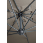 Зонт профессиональный Scolaro Galileo Dark алюминий, акрил антрацит, слоновая кость Фото 6