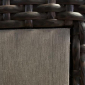 Комплект плетеной мебели Afina S330B-W53 сталь, искусственный ротанг, ткань коричневый, серый Фото 2