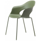 Кресло пластиковое Scab Design Lady B Go Green сталь, технополимер оливковый Фото 11