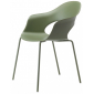 Кресло пластиковое Scab Design Lady B Go Green сталь, технополимер оливковый Фото 12