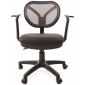 Кресло компьютерное Chairman 450 New металл, пластик, ткань, сетка, пенополиуретан черный, серый Фото 2