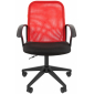Кресло компьютерное Chairman 615 металл, пластик, ткань, сетка, пенополиуретан черный, красный Фото 2
