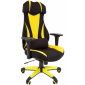 Кресло компьютерное Chairman Game 14 металл, пластик, полиэстер, пенополиуретан черный/желтый Фото 1