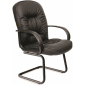 Кресло офисное для посетителей Chairman 416 V металл, пластик, экокожа, пенополиуретан черный Фото 1