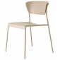 Стул пластиковый Scab Design Lisa Technopolymer Go Green сталь, технополимер тортора Фото 7