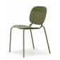 Стул металлический Scab Design Si-Si Barcode сталь оливковый Фото 5