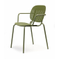 Кресло металлическое Scab Design Si-Si Barcode сталь оливковый Фото 4