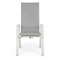 Кресло текстиленовое Garden Relax Steven алюминий, текстилен слоновая кость, серый Фото 5