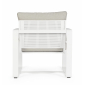 Кресло металлическое с подушками Garden Relax Merrigan алюминий, олефин белый, бежевый Фото 5