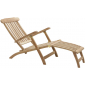 Кресло-шезлонг деревянное Giardino Di Legno Ocean  тик Фото 1