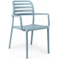 Кресло пластиковое Nardi Costa стеклопластик голубой Фото 1