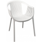 Кресло пластиковое PEDRALI Tatami стеклопластик белый Фото 7