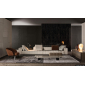 Диван модульный мягкий Minotti Freeman Tailor алюминий, ткань Фото 4