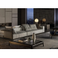 Диван модульный мягкий Minotti Freeman Tailor алюминий, ткань Фото 14
