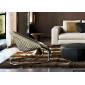 Кресло мягкое Minotti Cortina  металл, кожа Фото 6