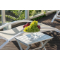 Столик металлический складной кофейный Magnani Small Table алюминий серебристый Фото 7