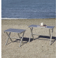Столик металлический складной кофейный Magnani Small Table алюминий серебристый Фото 5