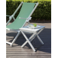 Столик металлический складной кофейный Magnani Small Table алюминий серебристый Фото 6