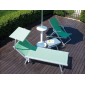 Столик металлический складной кофейный Magnani Small Table алюминий серебристый Фото 10