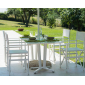Стол обеденный металлический Magnani Aluminium Table алюминий Фото 14