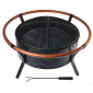 Чаша костровая Wera Fire Pit 102S сталь состаренная медь, медь Фото 3