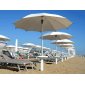 Зонт пляжный профессиональный Magnani Cezanne алюминий, Tempotest Para тортора Фото 5
