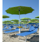 Зонт пляжный профессиональный Magnani Cezanne алюминий, Tempotest Para тортора Фото 9
