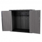 Шкаф для садового инвентаря Lifetime WoodLook полиэтилен HDPE серый Фото 27