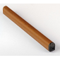Зонт профессиональный 3.5х3.5 м Scolaro Astro Timber алюминий, акрил имитация ироко, черный Фото 6
